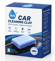 Barre d'argile professionnelle anti-rouille pour peinture automobile avec parfum Brise Océanique, formule résistante aux rayures, 3 kg
