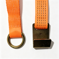 5Ton Ratchet Strap With Customized Hook Printed Polyester Cargo Lashing Strap for Truck Trailer Cargo Securing