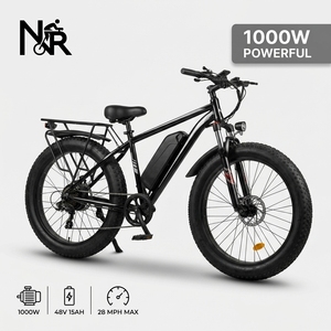 Bicicletta Elettrica per Adulti con Batteria al Litio 48V 17.5Ah, E-<span class=keywords><strong>Bike</strong></span> Urbana a Lunga Autonomia con Motore Posteriore Brushless e Telaio in Acciaio al Carbonio - Product Image 1