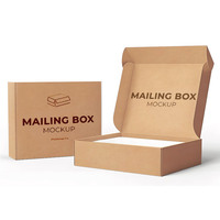 Boîtes d'expédition en carton ondulé personnalisées, dernier design, robustes, en forme de livre, avec doublure en éponge pour cadeaux et artisanat, vente en gros