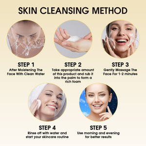 Nettoyant Visage Sans Sulfate pour Peaux Normales, Nettoyage en Profondeur & Éclaircissant, à la Levure de Bifidus et au Camélia - Product Image 4