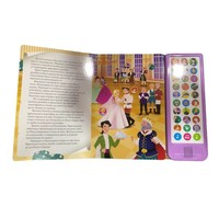 Libro Infantil Personalizado con Logotipo, Alta Cantidad, Venta al por Mayor, Tamaño Pequeño, Pedido al por Mayor, Tapa Dura, Libro de Sonidos de Cartón Perfecto, Impresión de Llaves