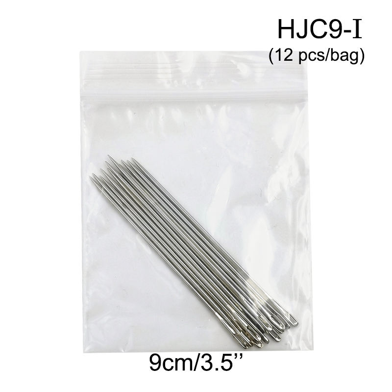 Kit De 27 Fils Et Aiguilles, Aiguilles Incurvées En Forme De C J, 5 Fils Colorés Et