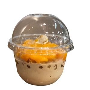 Milkshake Cups Disposable Plastic Boba Cup Popcorn Bucket Plastic Vasos Plasticos Vasos Desechables