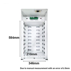 Vertical Stand <b>DIY</b> <b>Kit</b> 16S 280Ah 314Ah Metal Battery Box <b>DIY</b> <b>Kit</b> Lifepo4 for 15kwh Lifepo4 Battery Include Display and BMS - Product Image 4