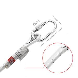 Nouveau feu avec corde de sauvetage à noyau métallique <span class=keywords><strong>20</strong></span> mètres 8 cm corde de sauvetage d'urgence - Product Image 5