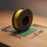Filamen PETG Kelas Luar Ruangan Baru Tahan UV Tahan Lembab Fleksibel Tahan Suhu Rendah Kuat Tanpa Kerapuhan/Lengkungan Diameter 1.75mm FDM 3D