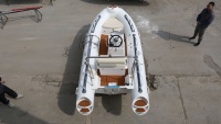 Bote de Pesca de Fibra de Vidrio de 13 Pies, Botes Inflables de PVC 390, Botes RIB