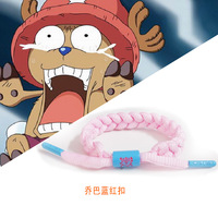 Accessoires de mode Luffy Zoro Laces LOGO Bracelets Anime Bracelet tissé Bracelets tressés