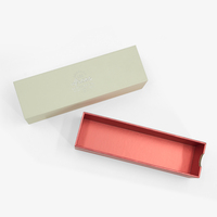 Boîte rigide à tiroir coulissant long, personnalisée avec logo imprimé, pour emballage de café