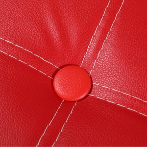Foldable Leather Pu <b>Storage</b> <b>Stool</b> Square Home Ottoman For Toy And Miscellaneous <b>Storage</b> Black Coffee Color - Product Image 4