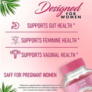 Complément alimentaire pour femmes en marque privée OEM, gommes probiotiques pour la santé intestinale quotidienne, soutien digestif - Product Image 5
