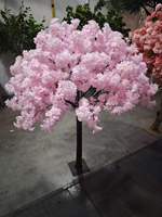 Arbre artificiel de cerisier Sakura blanc et rose de 1,5 m, idéal pour l'intérieur et l'extérieur, parfait pour les mariages, les remises de diplômes et les événements de Pâques - Vente chaude