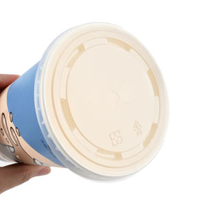 Vasos de Papel Desechables de Pared Simple con Recubrimiento de Grado Alimenticio, Biodegradables, Ecológicos, Certificados por HACCP, con Logotipo Personalizado, de 8oz, 10oz, 12oz y 16oz - Product Image 2