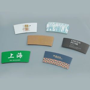 Fundas de Papel para Vasos de Café Desechables y Personalizables con Logotipo, de 12oz, 16oz y 20oz, con Tapas, para Fiestas y Bebidas, para Hoteles - Product Image 3