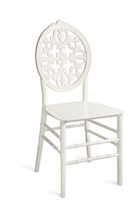 Silla de banquete de policarbonato de polipropileno ecológica blanca elegante de primera calidad moderna apilable duradera para eventos de villas de comedor - Product Image 3
