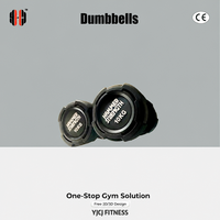 Mancuerna con Pesas Multifacéticas, Agarre Compacto, Construcción Duradera para Entrenamiento de Fuerza y Fitness Comercial