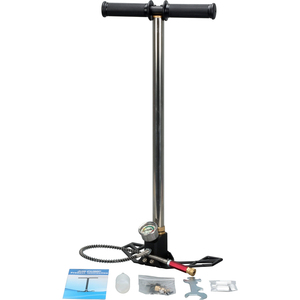Bomba Manual PCP de Alta Presión de <span class=keywords><strong>3</strong></span> Etapas y 4500 psi para Cilindros Pequeños de <span class=keywords><strong>Paintball</strong></span> y Buceo - Product Image 1