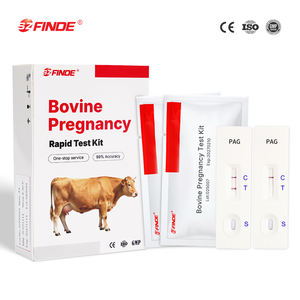 Bandes de test de grossesse bovine vétérinaire pour bovins |   Kit de détection précoce rapide pour le sang bovin |   Kit de test de grossesse pour vache - Product Image 1