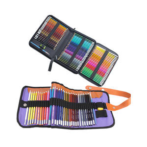 Ensemble de crayons aquarelle professionnels Bonvan 180 couleurs, crayons de couleur en bois pour artistes, peinture, croquis - Product Image 5