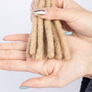 Precio al por mayor de alta calidad 100% cabello humano sin procesar rastas colores Locs para <span class=keywords><strong>Blackman</strong></span> - Product Image 4