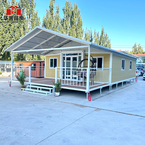 Nhà <span class=keywords><strong>container</strong></span> thép có thể mở rộng 20ft 30ft 40ft với 3 phòng ngủ cho khách sạn và văn phòng - Product Image 1