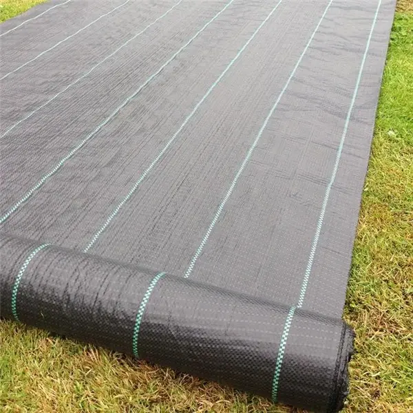 G/m² Bodendecker für landwirtschaft liche Zwecke schwarz mit grüner Unkraut bekämpfung matte