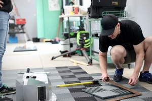 100% PP lồng vào nhau mô-đun và gạch nhựa sàn nhà để xe - Product Image 3