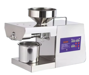 Presse à huile thermostatique/à froid à vis pour tournesol/arachides/graines de sésame, usage domestique quotidien, transformation alimentaire - Product Image 1