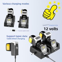 Lecteur de codes-barres et de codes QR portable, type anneau, capteur CMOS sans fil, vitesse de numérisation 60 ips, garantie 1 an, en stock