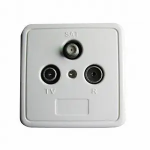 CATV wall outlet socket satellite wall outlet 5-2300MHZ