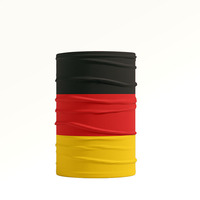 Diseño personalizado Protección para adultos Deportes al aire libre Cuello Polaina Terciopelo sin costuras y poliéster Bandana Tubo con bandera de país