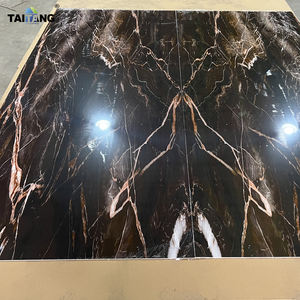 Panel de pared de mármol Guangzhou <span class=keywords><strong>Efecto</strong></span> de mármol Laminas 3D Para pared 4 pies de ancho X 9 pies de alto - Product Image 2