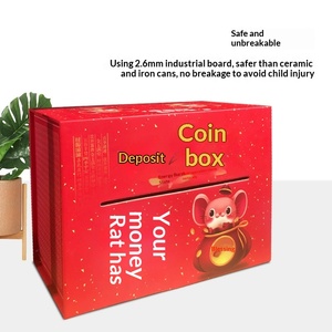 Hucha de Dibujos Animados Creativa para Niños, Hucha de Gran Capacidad que Solo Acepta Monedas - Product Image 1