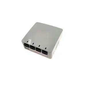FIBERVISION Fiber Optic Wall Socket Box Mounted Terminal Splice Distribution Box With Fusion Fiber Tray