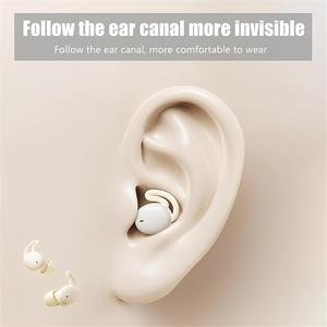 Écouteurs intra-auriculaires mini invisibles Remax <span class=keywords><strong>pour</strong></span> <span class=keywords><strong>dormir</strong></span>, écouteurs sans fil Bluetooth <span class=keywords><strong>pour</strong></span> <span class=keywords><strong>dormir</strong></span>, écouteurs discrets <span class=keywords><strong>pour</strong></span> dormeurs latéraux - Product Image 6