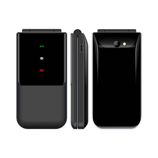 Oem 2G GSM Hot-Selling 2720  Flip Feature Phone Quad-Band Dual-SIM Dual-Standby Phone Type-c Indicator Light FM Camera Classic