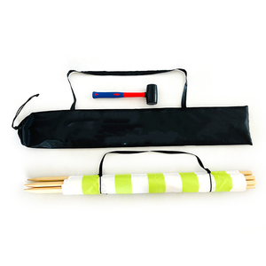 AIRKYE-protector de pantalla de viento para acampada al aire libre, bastones de madera de 15 pies personalizados, 17 pies, 20 pies, 25 pies, parasol para playa, rompevientos - Product Image 6