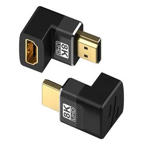Ugreen — <span class=keywords><strong>adaptateur</strong></span> <span class=keywords><strong>HDMI</strong></span> mâle vers femelle, <span class=keywords><strong>Angle</strong></span> de 90 degrés, gauche et droite, 4K, 8K, Extension - Product Image 2