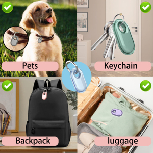 Para <span class=keywords><strong>Samsung</strong></span> <span class=keywords><strong>Galaxy</strong></span> <span class=keywords><strong>SmartTag</strong></span> 2 funda protectora de silicona con llavero Tracker funda para niños mascota perro Collar Loop impermeable - Product Image 5