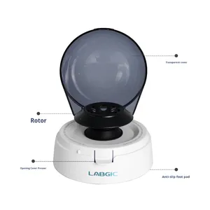 बीजिंग लैजिक L-CMP7 हैंडहेल्ड सेंट्रीफ्यूज प्रयोगशाला मिनी 7000 आरपीएम 8-पंक्ति ट्यूब - Product Image 1