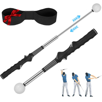 Kit d'entraînement de golf en gros : Bâton télescopique et bande de connexion pour les bras, idéal pour les débutants et les professionnels