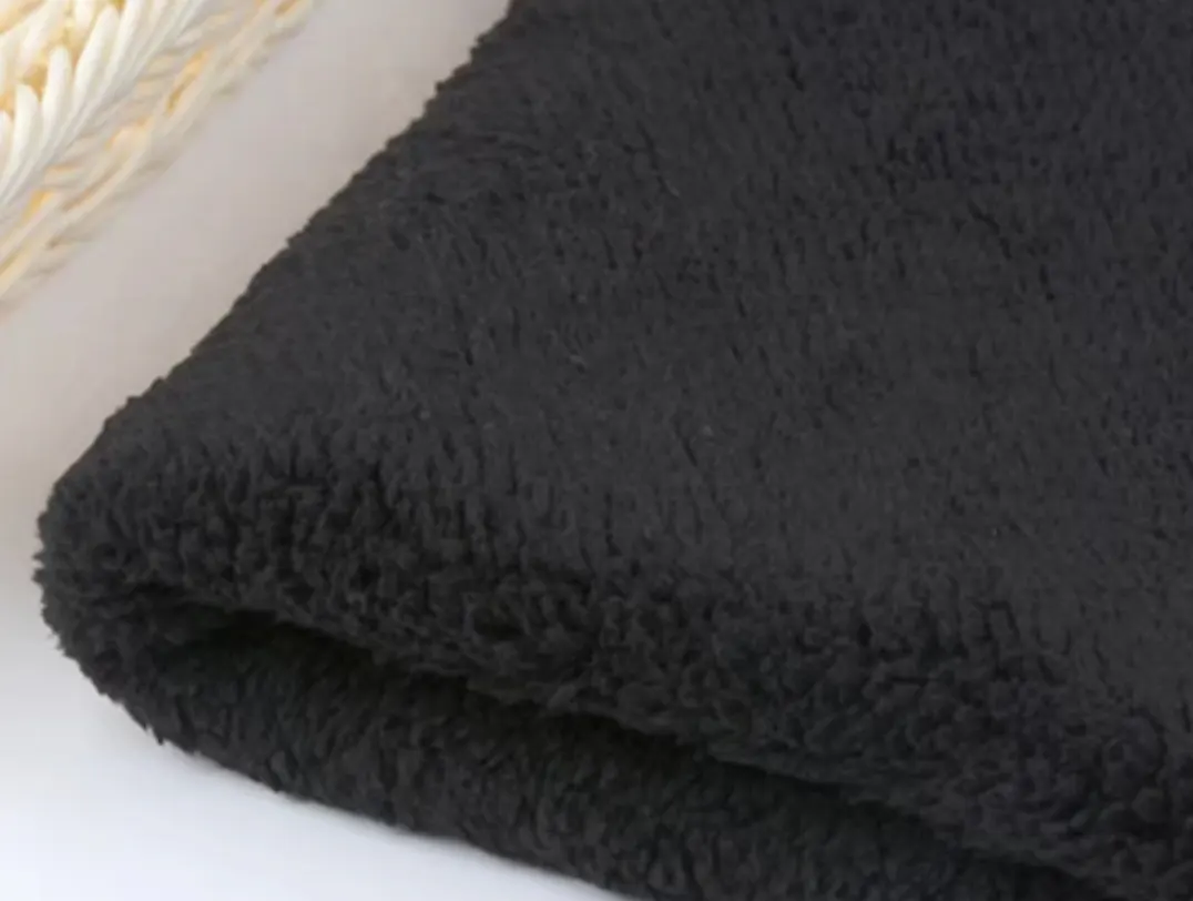 XH tessuto in pile Velveteen Shu 100% poliestere lavorato a maglia soffice stampato personalizzato all'ingrosso
