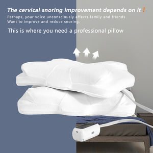 Saien bantal Anti dengkuran, perangkat listrik baru bantal tempat tidur busa memori Anti mendengkur bantal leher pengurang kebisingan - Product Image 3