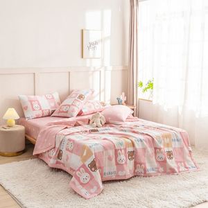 Kids Cotton <b>Toddler</b> Comforter Printed Cute Pattern Air Conditioning <b>Quilt</b> Bedding - Product Image 4