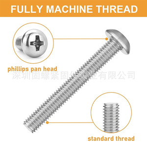 615Pcs Stainless Steel <b>Phillips</b> Pan Head Screws Nuts Washers <b>Set</b> 304 Steel Assorted Sizes Tool Kit - Product Image 5