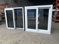 Fenêtre coulissante en PVC résistante aux ouragans, verre trempé anti-impact, résistante au vent, pour Bahamas, Caraïbes, résidentiel, hôtelier, commercial