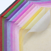 Papier d'emballage pour fleurs en tissu non tissé classique en gros avec doublure en coton, matériel artisanal pour fleuriste