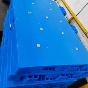 Hdpe ağır iş rafı palet plastik tepsi geri dönüşüm renkli Euro plastik palet antrepo depolama paleti - Product Image 6