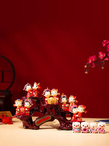 ตู้เก็บไวน์สไตล์ศิลปะพื้นบ้านสุดหรูงานฝีมือจากเรซินสุดสร้างสรรค์สำหรับตกแต่งบ้านสำหรับห้องนั่งเล่นทางเข้าของขวัญแต่งงาน - Product Image 3